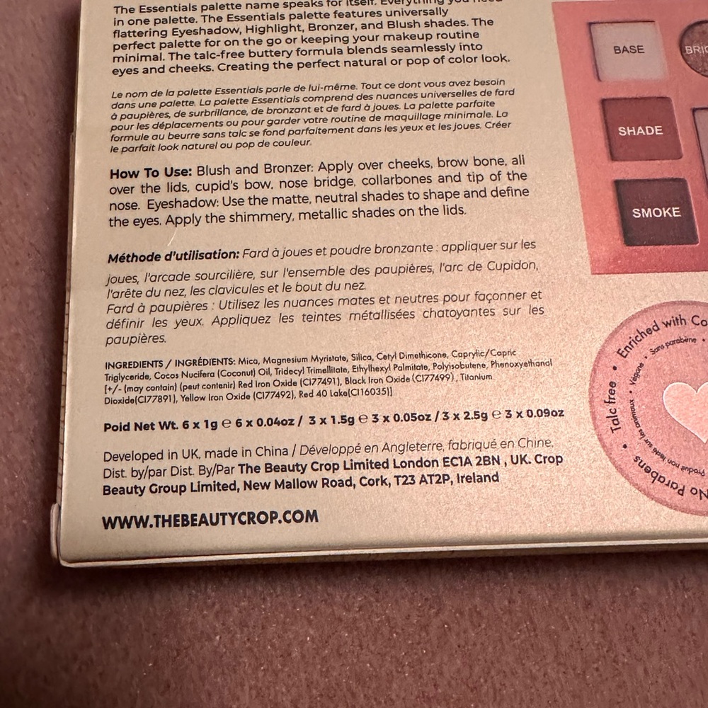 The Beauty Crop the Essentials Face Palette New - Picture 6 of 6
